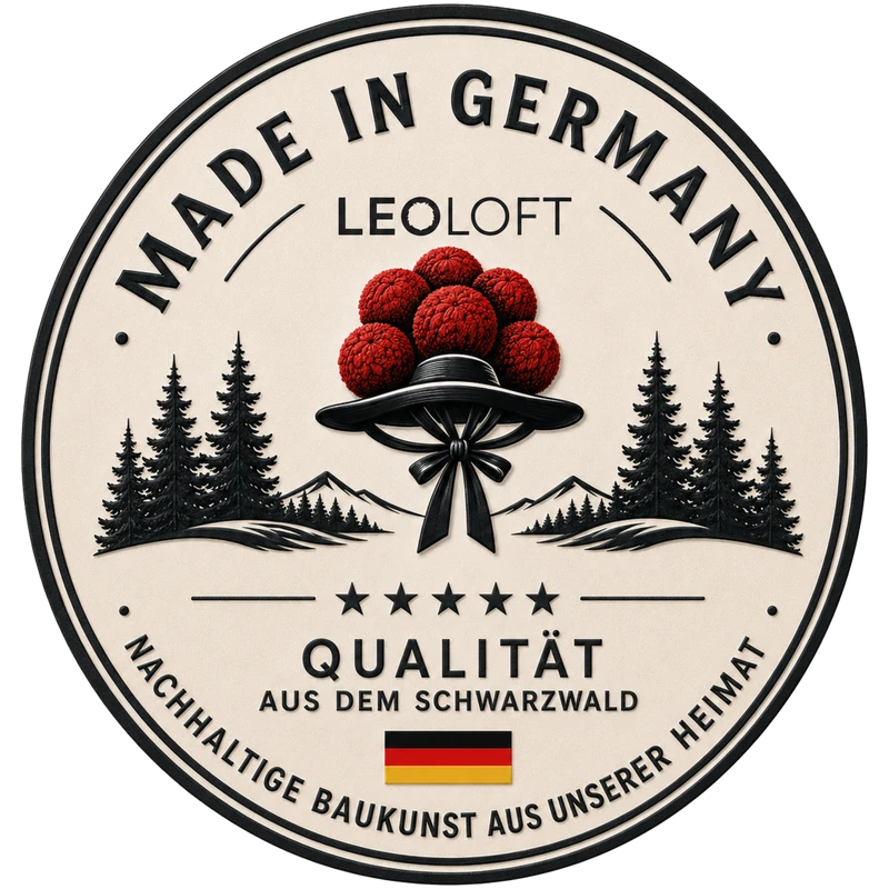 LEOLOFT Qualitätssiegel: Made in Germany – Qualität aus dem Schwarzwald